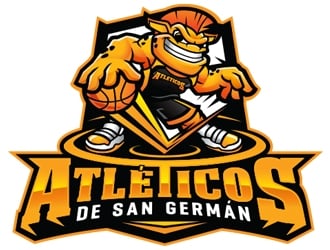 Atléticos de San Germán logo design by ZedArts