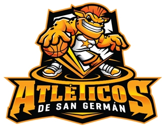 Atléticos de San Germán logo design by ZedArts