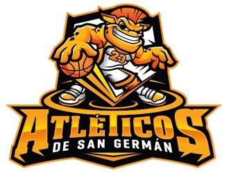 Atléticos de San Germán logo design by ZedArts