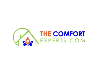 THE COMFORT EXPERTS.COM  logo design by bcendet