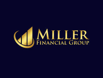 Miller Financial Group logo design by BeDesign