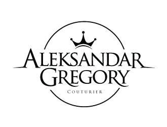 Aleksandar Gregory Couturier logo design by REDCROW