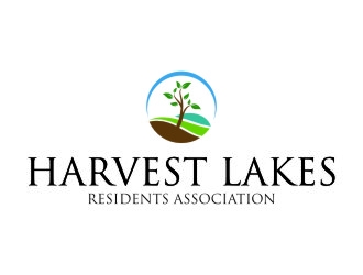 Harvest Lakes Residents Association logo design by jetzu