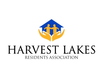 Harvest Lakes Residents Association logo design by jetzu