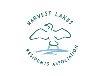 Harvest Lakes Residents Association logo design by moomoo