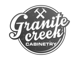 Granite Creek Cabinetry  logo design by xteel