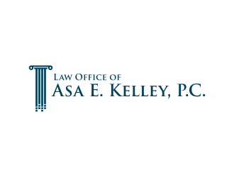 Law Office of Asa E. Kelley, P.C. logo design by sokha