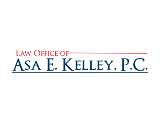 Law Office of Asa E. Kelley, P.C. logo design by giphone