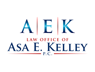 Law Office of Asa E. Kelley, P.C. logo design by Lavina