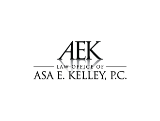 Law Office of Asa E. Kelley, P.C. logo design by bowndesign