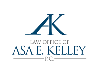 Law Office of Asa E. Kelley, P.C. logo design by kunejo
