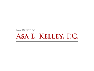 Law Office of Asa E. Kelley, P.C. logo design by FriZign