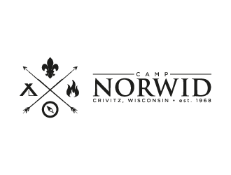 Camp Norwid logo design by WRDY