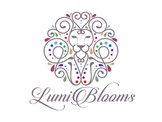 Lumi Blooms  logo design by artbitin