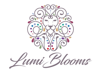 Lumi Blooms  logo design by artbitin