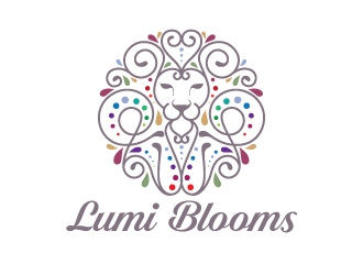 Lumi Blooms  logo design by artbitin