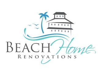 Beach Home Renovations logo design by REDCROW
