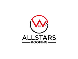 AllStars Roofing WA logo design by BintangDesign
