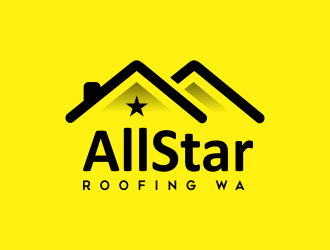 AllStars Roofing WA logo design by AisRafa