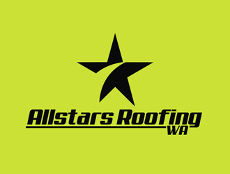 AllStars Roofing WA logo design by kunejo