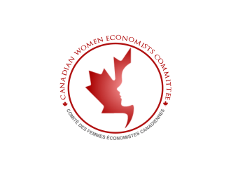 Canadian Women Economists Committee  (CWEC)  Comité des Femmes Économistes Canadiennes (CoWEC) logo design by kanal