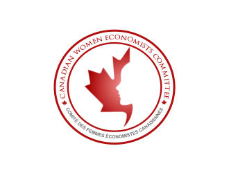 Canadian Women Economists Committee  (CWEC)  Comité des Femmes Économistes Canadiennes (CoWEC) logo design by kanal
