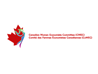 Canadian Women Economists Committee  (CWEC)  Comité des Femmes Économistes Canadiennes (CoWEC) logo design by akupamungkas
