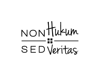 Non Hokum Sed Veritas logo design by udinjamal