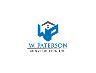 W. Paterson Construction Inc. logo design by bcendet