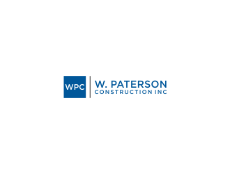 W. Paterson Construction Inc. logo design by L E V A R