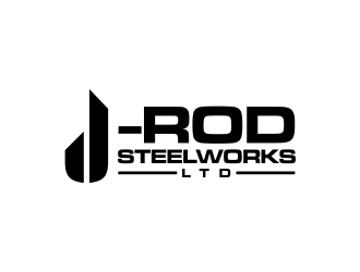 J-Rod Steelworks  logo design by oke2angconcept