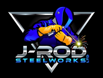 J-Rod Steelworks  logo design by uttam