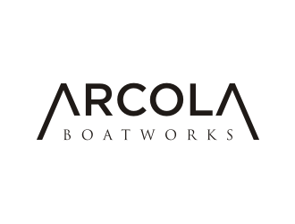Arcola Boatworks logo design by enilno