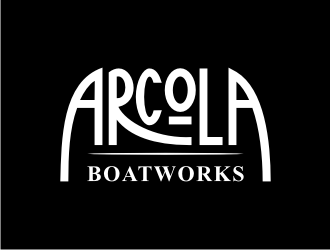 Arcola Boatworks logo design by yeve