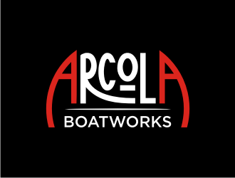 Arcola Boatworks logo design by .::ngamaz::.