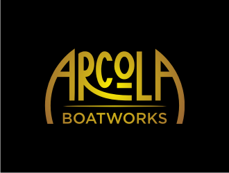 Arcola Boatworks logo design by .::ngamaz::.