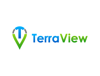 TerraView  logo design by BrightARTS