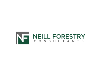 Neill Forestry Consultants logo design by oke2angconcept