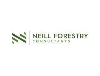 Neill Forestry Consultants logo design by Kewin