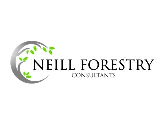 Neill Forestry Consultants logo design by jetzu