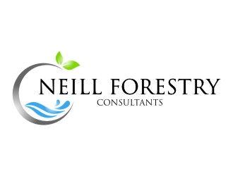 Neill Forestry Consultants logo design by jetzu