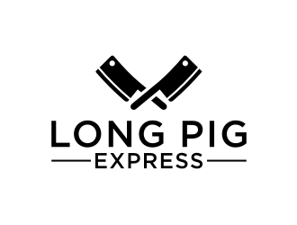 Long Pig Express logo design by yeve