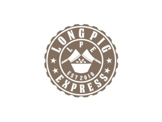Long Pig Express logo design by bricton