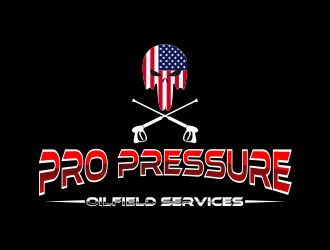 PRO PRESSURE OILFIELD SERVICES logo design by qqdesigns