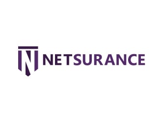 netsurance logo design by nexgen