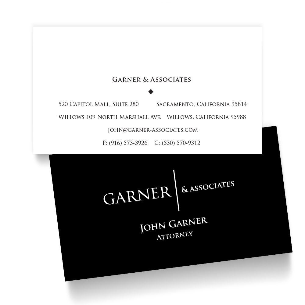 Garner & Associates logo design by Manolo