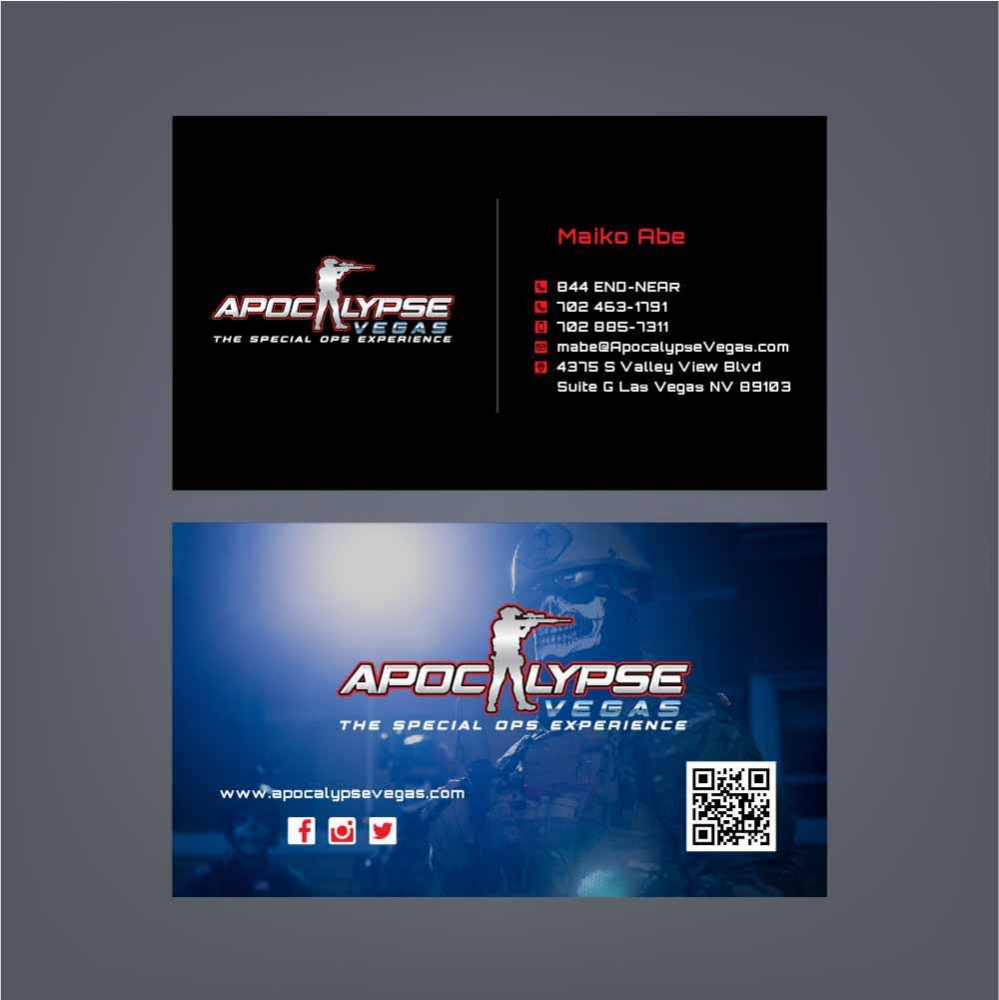 Apocalypse Vegas: The Special Ops Experience logo design by SOLARFLARE
