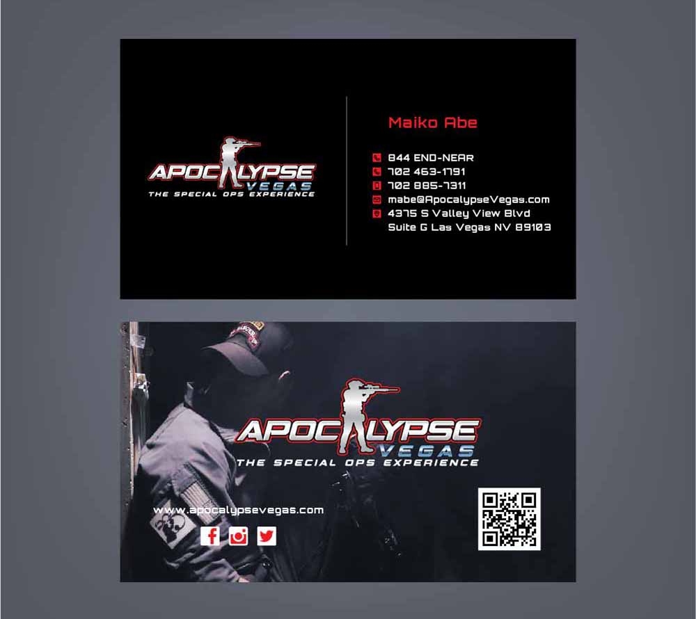 Apocalypse Vegas: The Special Ops Experience logo design by SOLARFLARE