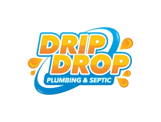 Drip Drop Plumbing & Septic logo design by kenartdesigns