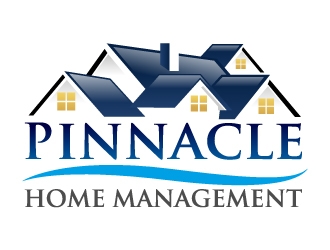 Pinnacle Home Management logo design by jaize
